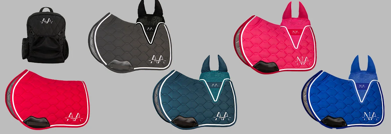 ست عرقگیر و روگوشی اسب فیدل